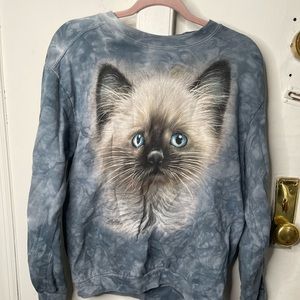 oversized funny cat pullover :)